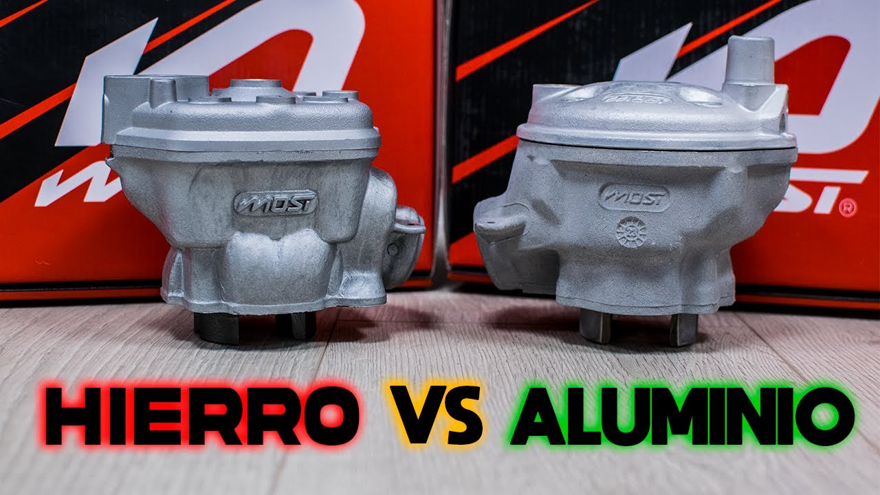 VALE la PENA un cilindro de ALUMINIO o mejor uno de HIERRO??!! | BULL FAST