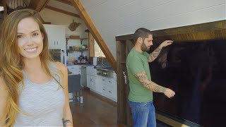 The Great Room Is FINISHED! | Building Onto The Interior Of Our Off Grid Home