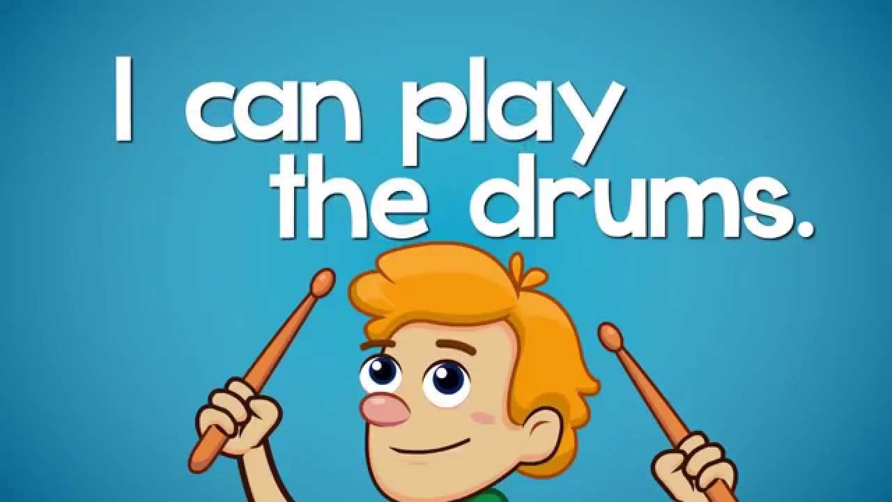 Can You Play The Drums Learn Body Parts Youtube