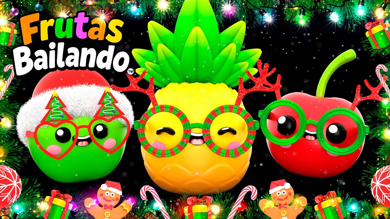 Frutas Bailando en Navidad 🎄🎅🔔 Remix Villancicos