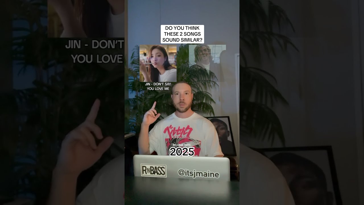 Do These 2 Songs Sound Similar? Jin “Don’t Say You Love Me” & Wham #shorts #jin