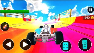 Formula Car Stunts 3D Extreme GT Racing 2020 - Impossible Crazy Car Stunt - Android GamePlay screenshot 5