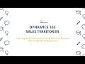 Sales territories in dynamics 365
