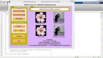 Image Steganography Hiding Secret Image in Cover Image Using Matlab Projec Source Code