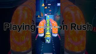 Playing Minion Rush!