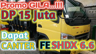 Promo  DP 15juta Canter euro4 terbaru 2022, Mitsubishi lombok