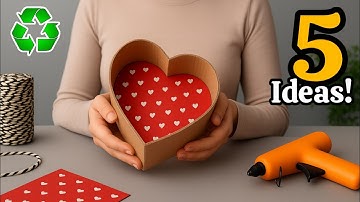 !Cardboard Magic:  5 Transform Rolls & Boxes into Elegant Home Decor | DIY Upcycling Ideas