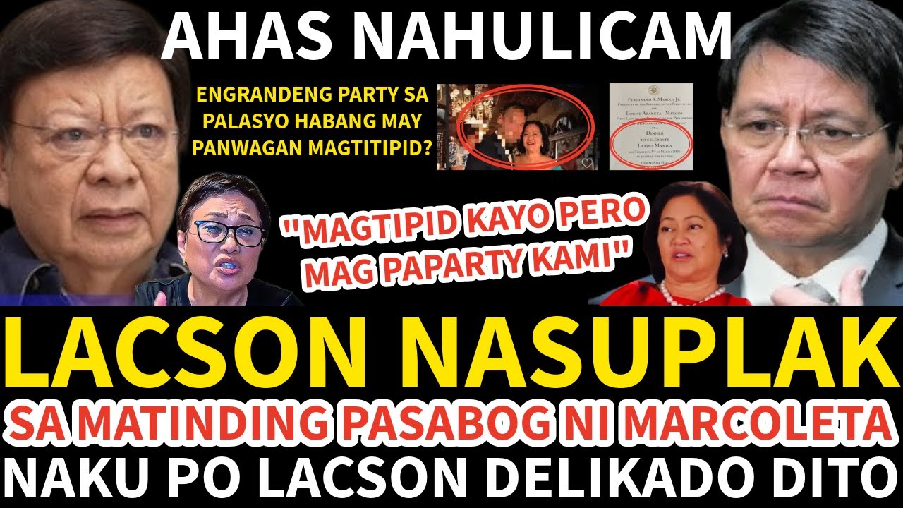 LACSON NASUPLAK SA MATINDING PASABOG NI SEN MARCOLETA NAKU PO LACSON DELIKADO DITO PANOORIN