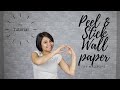 How to Install Peel and Stick Wallpaper