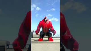 RED HULK Transforms into Carnage - LEGO Marvel Super Heroes