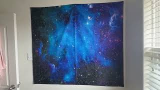Vibrant Galaxy Wall Tapestry For Room Decor Review #review #tapestry #amazonfinds