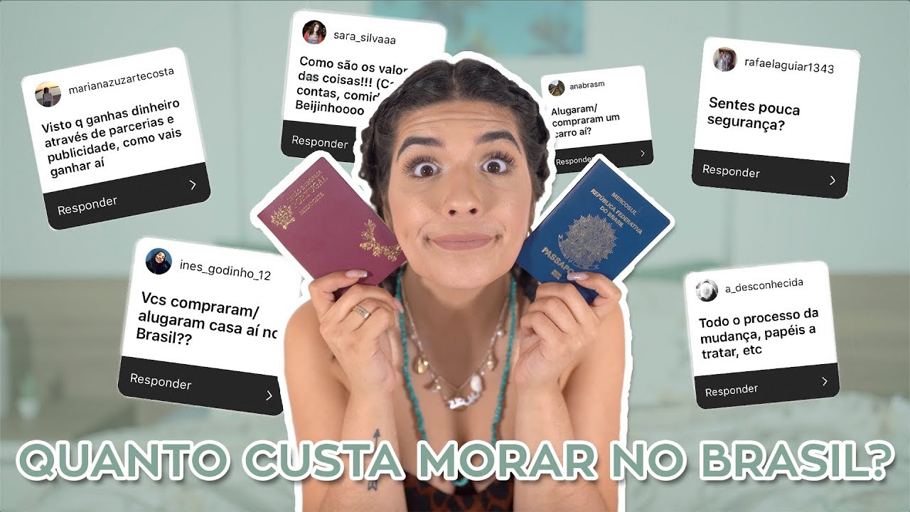 COMO É SER PORTUGUESA E VIR MORAR NO BRASIL? | Catarina Filipe
