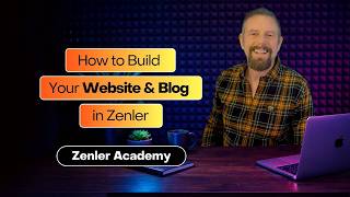 📝 How to Build Your Website &amp; Blog in Zenler: Homepages, SEO, Branding &amp; Pages