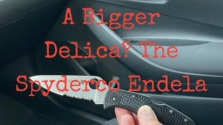 Is The Spyderco Endela Pocket Knife Just a Bigger Delica?  🤔