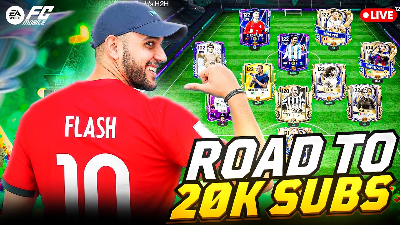 ⚡V - Let's Get those Stars | H2H Grind | Road to 20K Subs | Team ...
