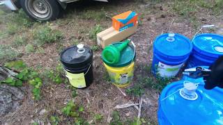 Changing hydraulic fluid, return and suction filters on Kubota KX080-03