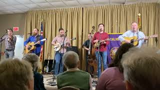 Sideline bluegrass band 3/13/2022, Lysander Hayes
