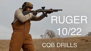 RUGER 10/22 CQB WARMUP DRILLS
