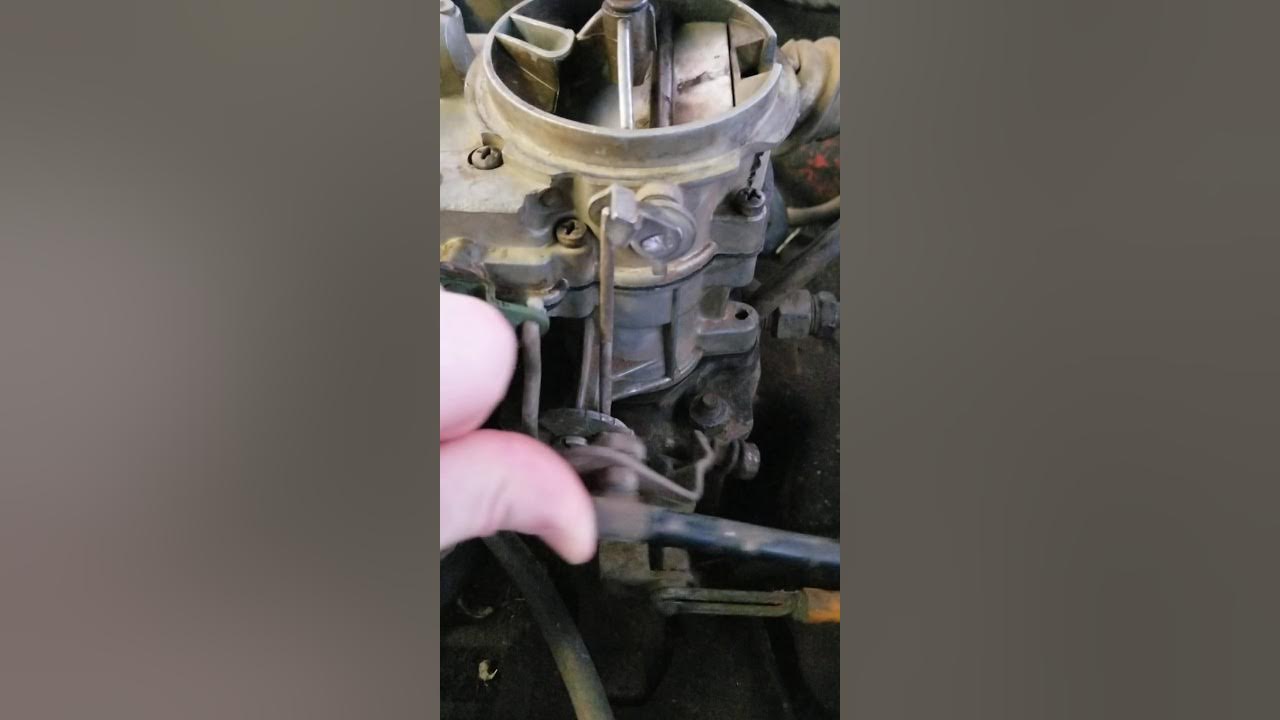 Rochester 2 barrel carb wtf YouTube
