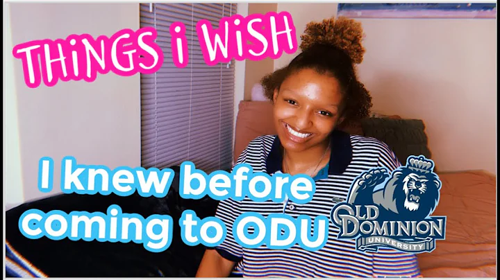 Things I Wish I Knew Before Coming To ODU⎮⎮ Old Dominion University