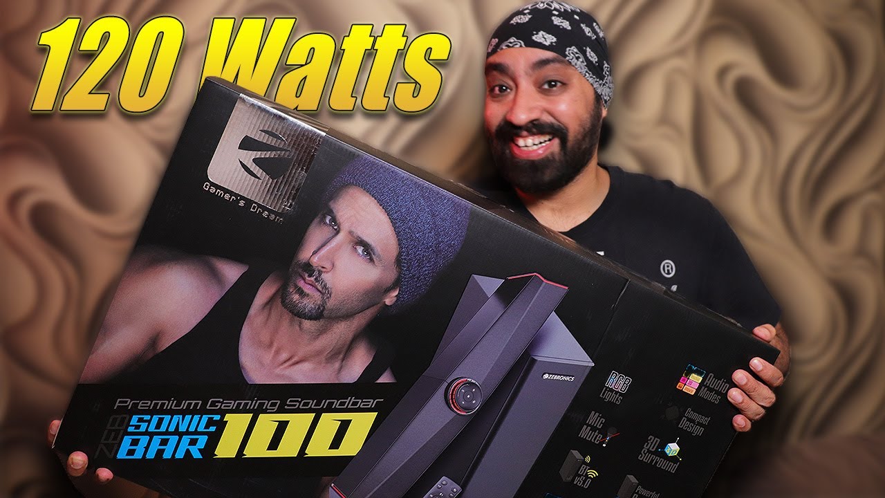 The Perfect Soundbar for your Small TV ⚡️- Zebronics Zeb Sonic Bar 100 🔥