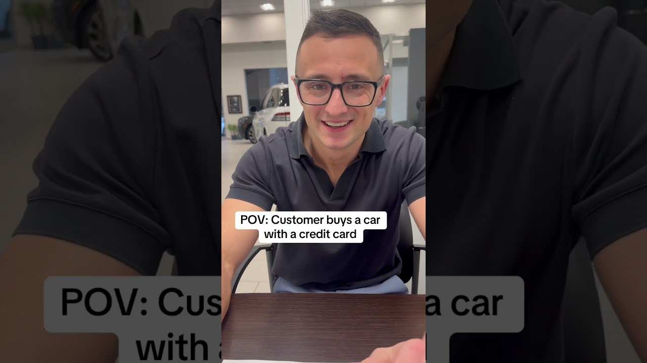 Buying a Car With A Credit Card 