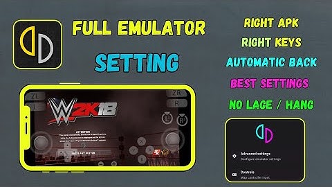 WWE 2K18 :- YUZU EMULATOR BEST SETTING ANDROIDE 2025