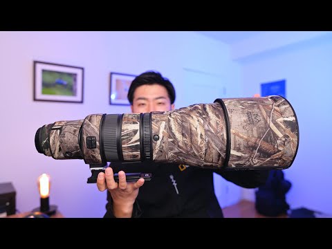 I covered my super telephoto lens with a ROLAN PRO lens cover✨