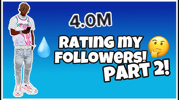 RATING MY FOLLOWERS LIST ON IMVU PART 2! *IT GOT BETTER*