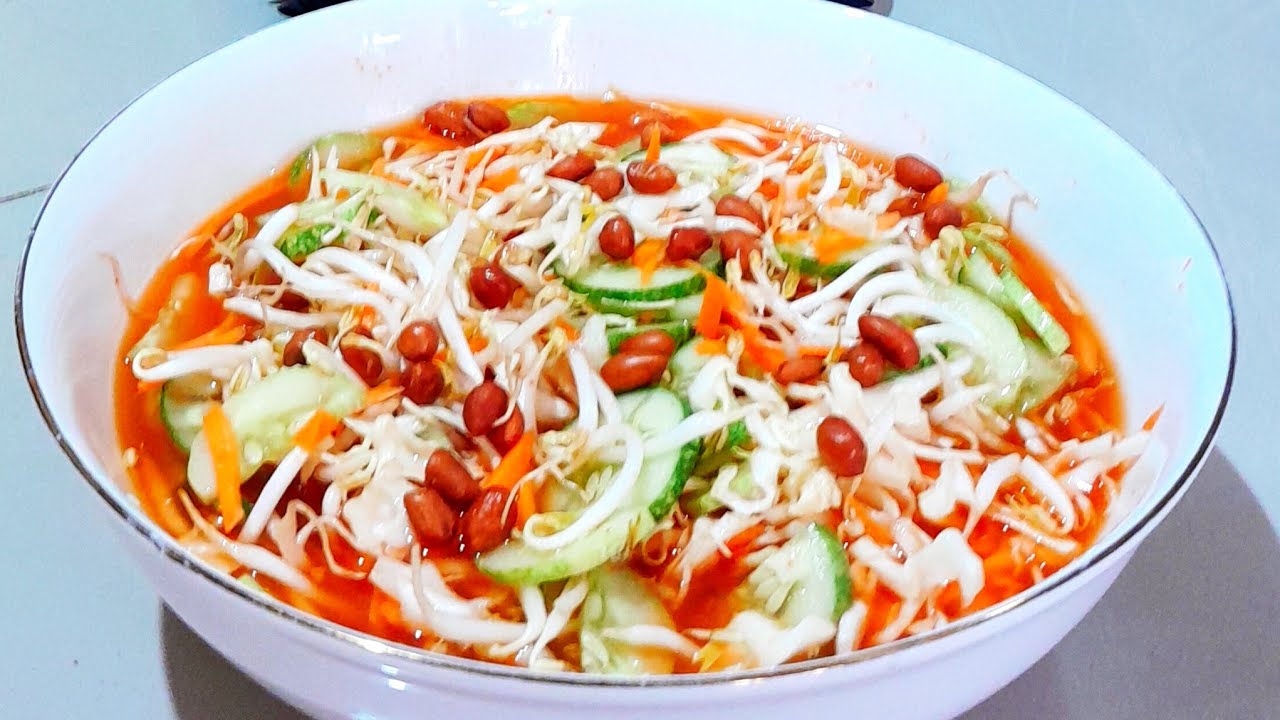 CARA MEMBUAT ASINAN SAYUR MANIS PEDAS ASEM SEGER BANGET