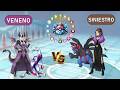 TIPO VENENO VS TIPO SINIESTRO | DE MAL EN PEOR ESTO ESTA DIFICIL | ELEMENTAL MASTERS 3