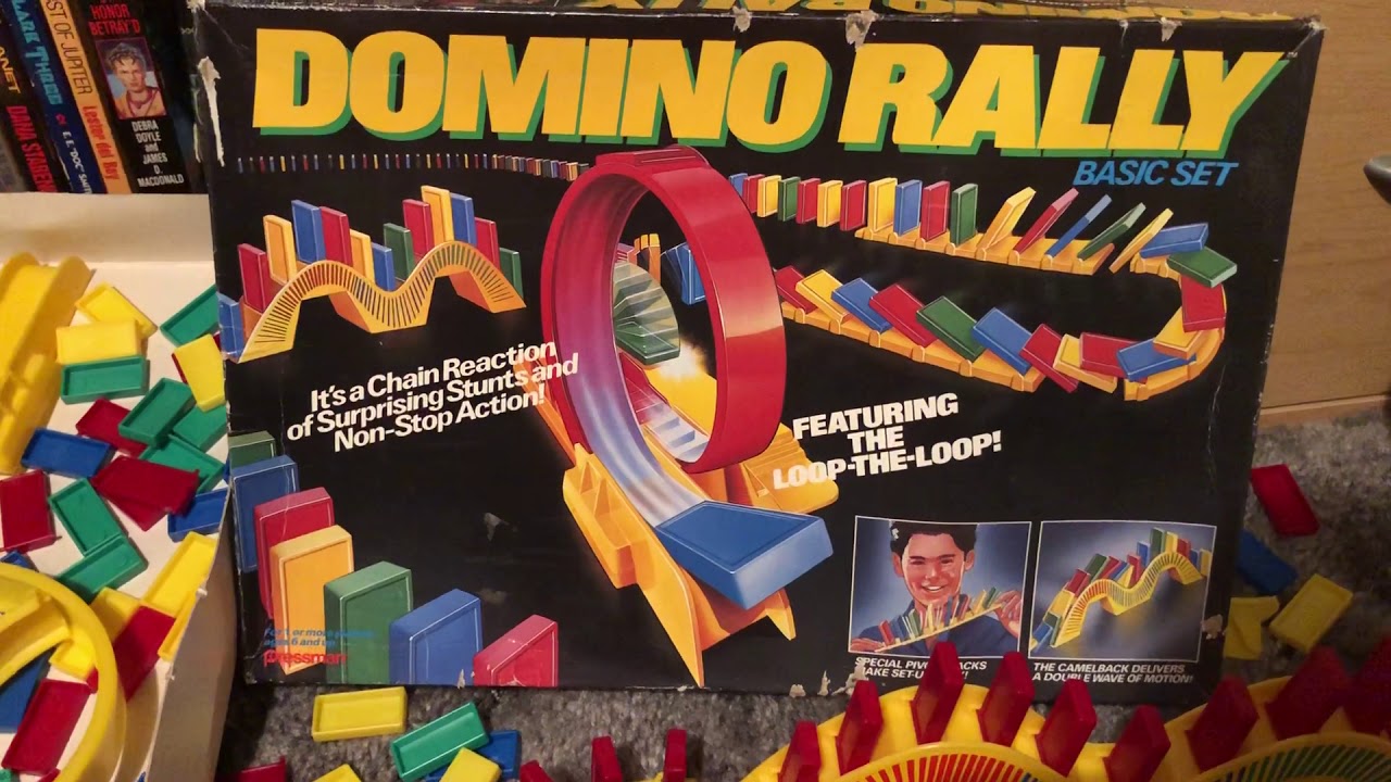 Domino Rally -Basic Set (1989) Pressman - YouTube