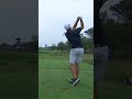 When you pure one off the flagstick for a near ace 🤯 #livgolf #shorts