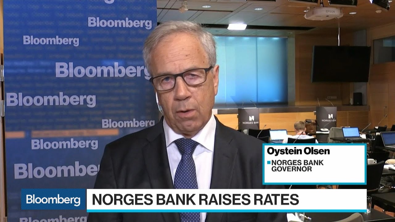 Lone Hawk Norges Bank Says Rate Hikes Are `Gradual, Cautious' - YouTube