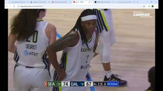 Arike Ogunbowale 3 Point Attempts Vs Storm