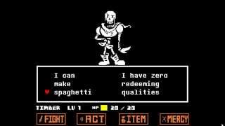 Undertale Voice Acting Papyrus Fight