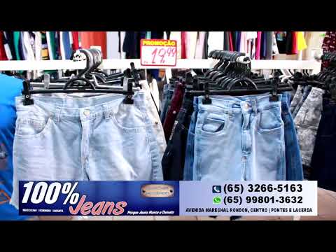 100& JEANS em Pontes e Lacerda; Jeans de qualidade com preço de fabrica