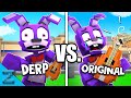 DERP vs. ORIGINAL Version "Bonnie Breaks His Guitar" - Fazbear and Friends Episode #3