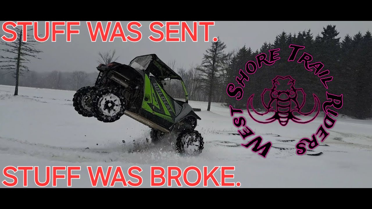 Sending it in the snow! - YouTube