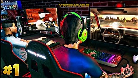 Converting An Old Cafe To Gaming Hub 🎮| #1 Internet Gamer Cafe Simulator 💀