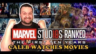 MARVEL CINEMATIC UNIVERSE MOVIE RANKING - THE INFINITY SAGA