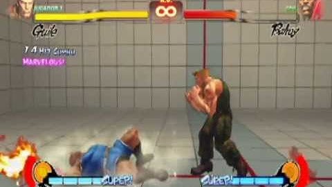 SF4 - Guile Combo Video