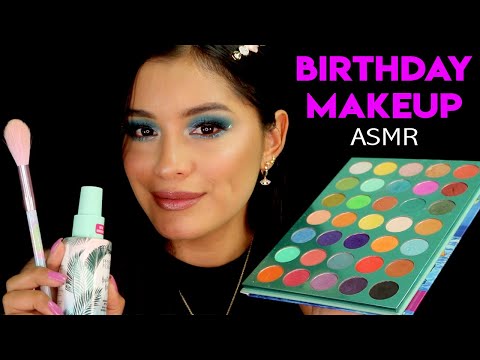 👩‍❤️‍👩. Tu MEJOR AMIGA hace tu MAKEUP en 🎉  TU CUMPLEAÑOS I ASMR en ESPAÑOL I Ges ASMR