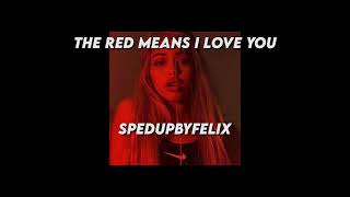 Madds Buckley - The Red Means I Love You (sped up   reverb)