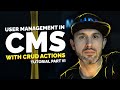 User Management CRUD | CMS Tutorial