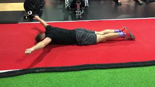 Prone Shoulder Hovers
