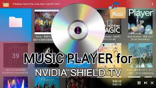 Music Player app (offline) for NVIDIA SHIELD TV (Android TV) screenshot 1