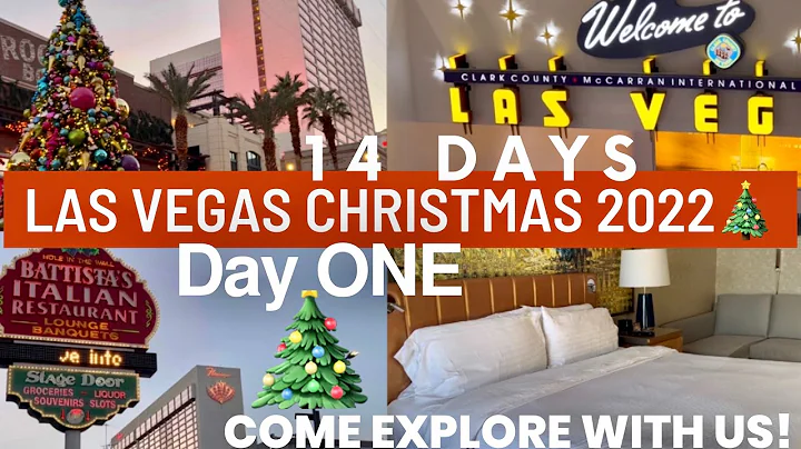 Las Vegas Christmas 2022 Breeze flight Westin Linq...