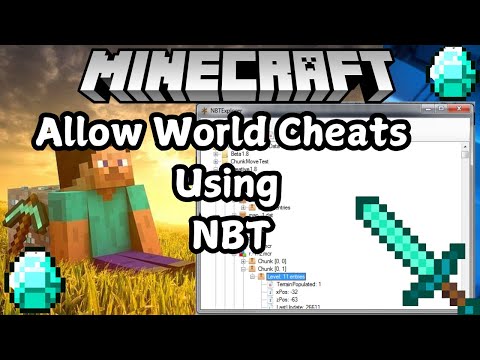 How To Allow Cheats/Commands in Minecraft Using NBT Explorer (Super Simple Tutorial)