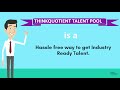 ThinkQuotient Talent Pool